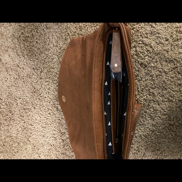 Purse - NWOT Street Level clutch in light brown. - Picture 8 of 8